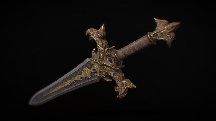 Another Sword 3D Model