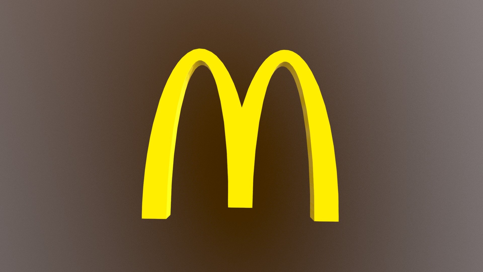 McDonald\'s Logo - 3D model by born2learn2 (@born2learn2) [c149927]