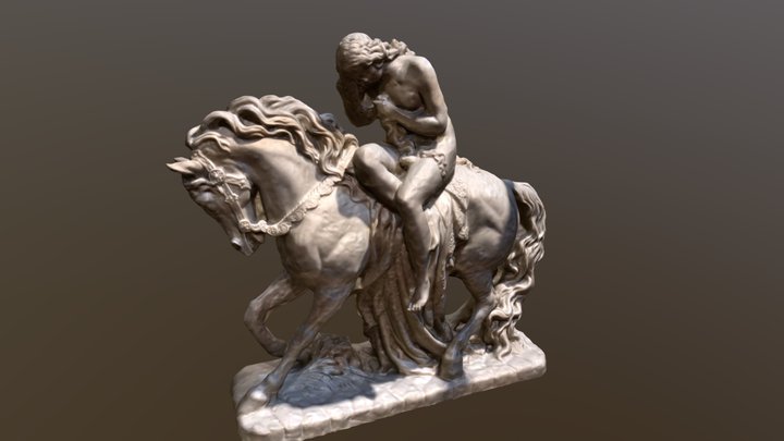 Lady Godiva statue 3D Model
