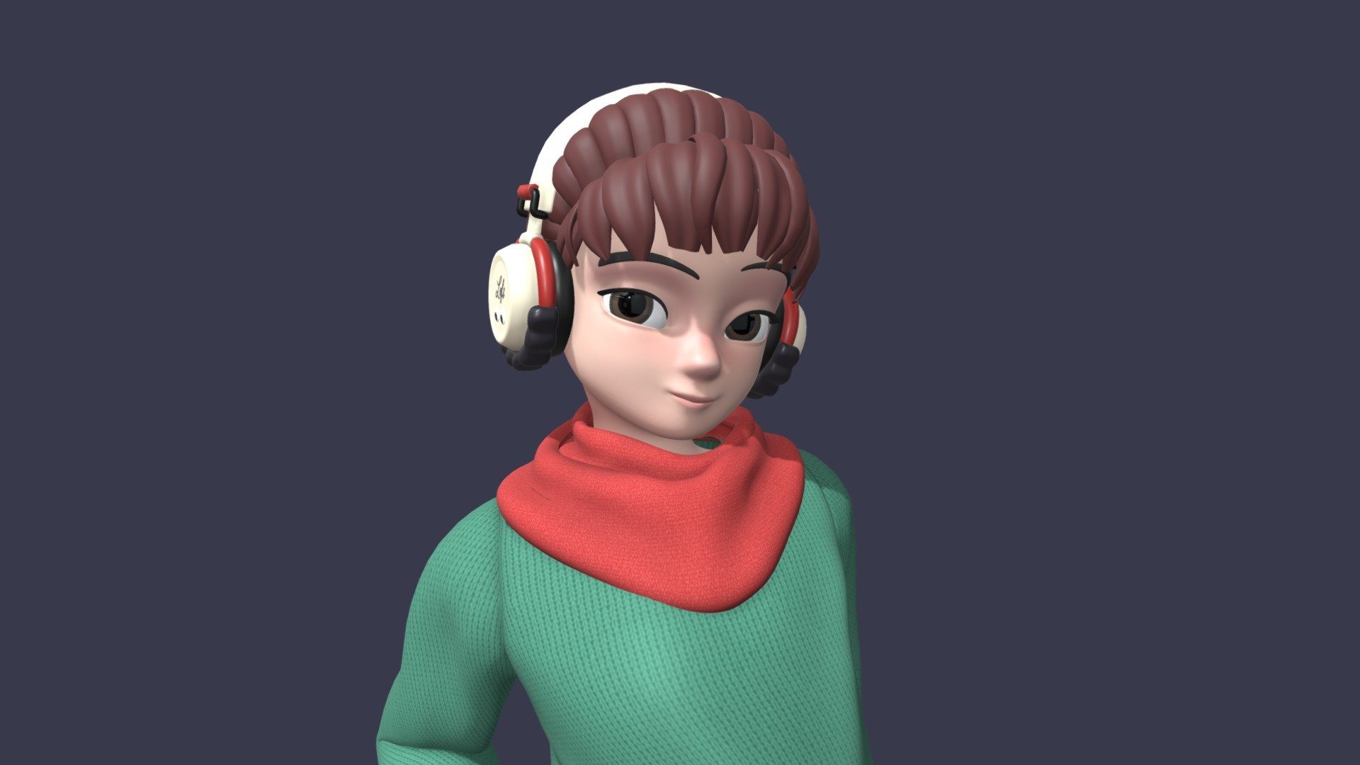 Lofi Girl Fant Art - 3D model by p.rick (@polygonrick) [c14a920 ...