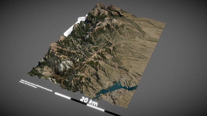 Zona Estancia Chacabuco 3D Model
