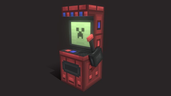 Blockbench - Game Machine [Minecraft] 3D Model