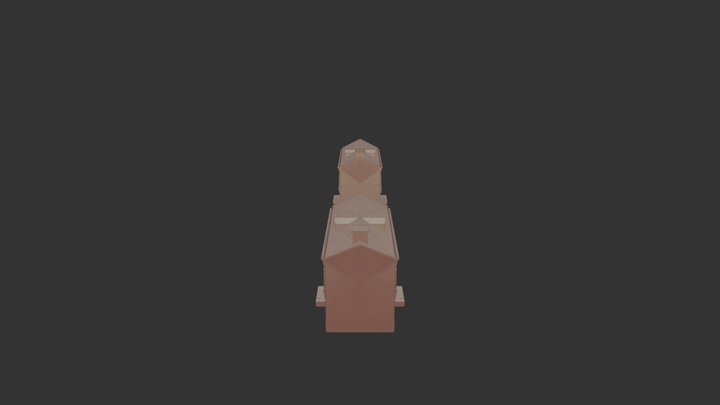 1700s houses 3D Model