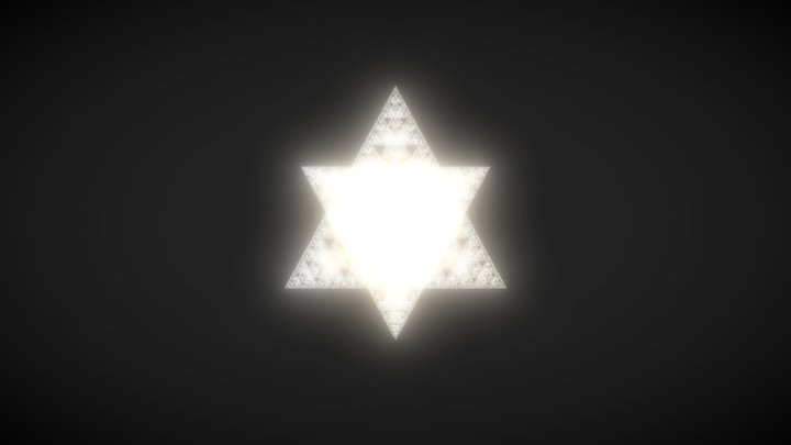 Star Tetrahedron (Merkaba) 3D Model