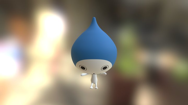 ぴちょんくん - 3D model by PS Construction [c14d66c] - Sketchfab