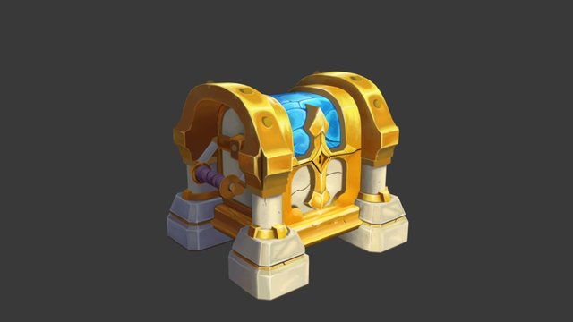 Figarella Gabriel Treasure Chest Week 3 3D Model