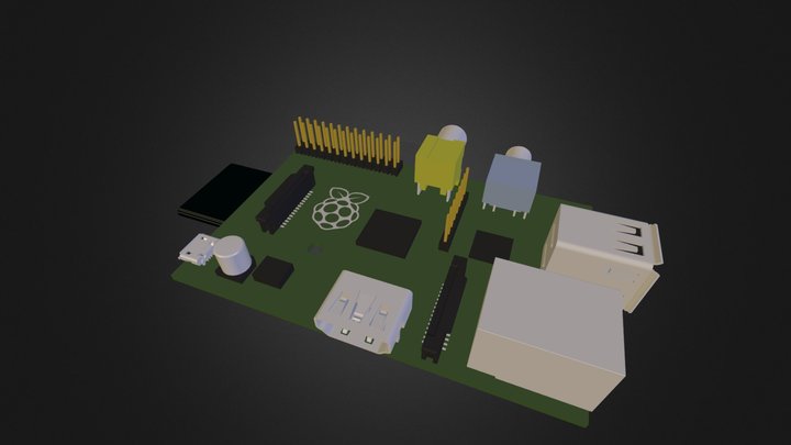 Raspberry Pi 3D Model