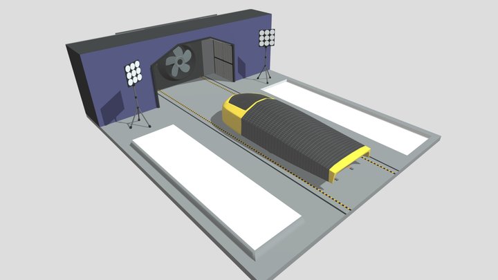 RMIT Wind Tunnel 3D Model
