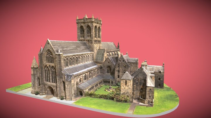 Future Paisley Exhibition- Paisley Abbey 3D Model