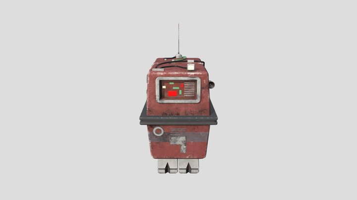 Gonk Power Droid 3D Model