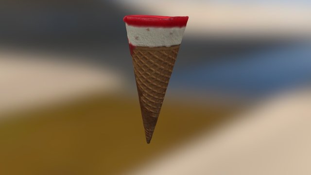 Icecream cone 3D Model