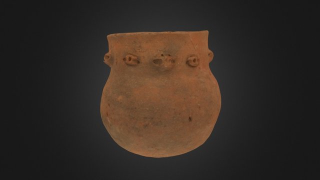 Céramique Castillo Décoré 3D Model