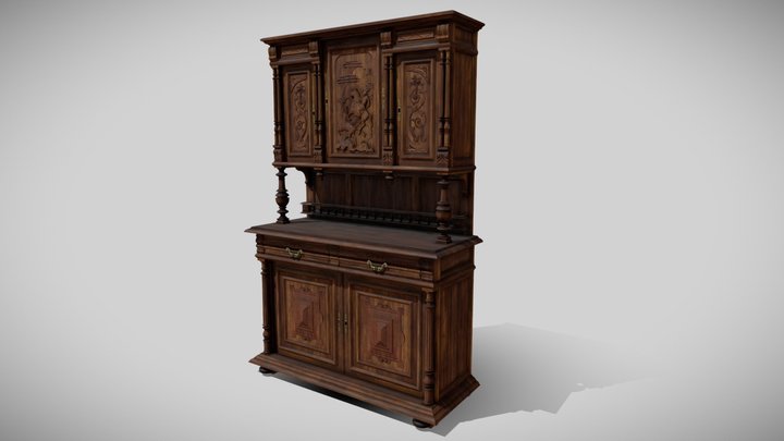 Buffet Henri 2 3D Model