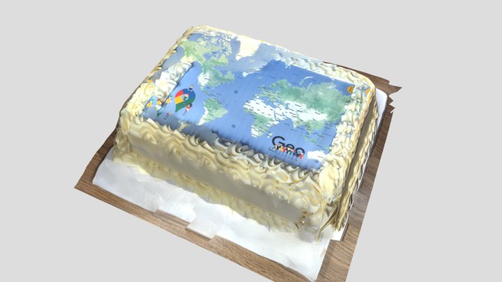 Geo Cake 3D Model
