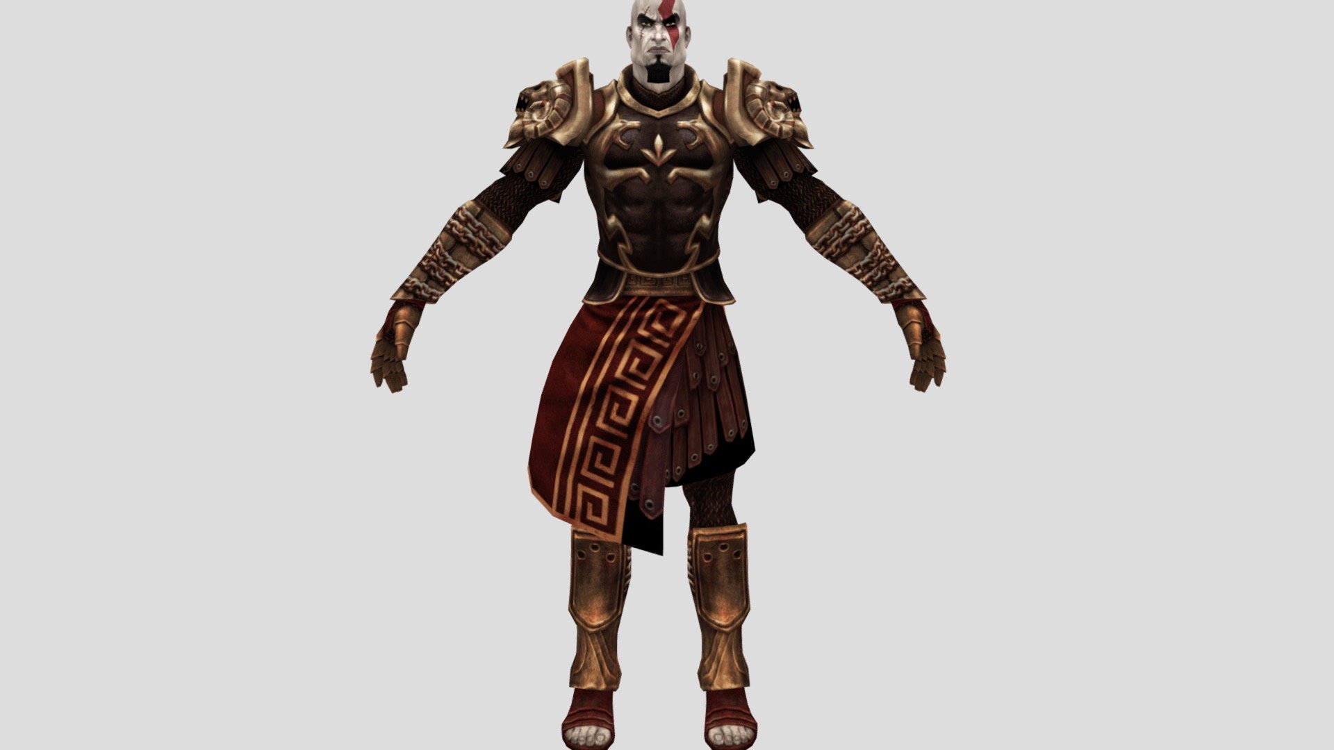 Kratos - (God Of War) - 3D model by Doctorikc [44e48c5] - Sketchfab