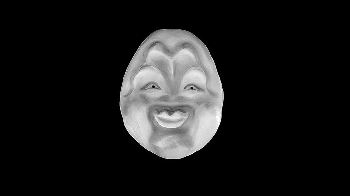 Mask: Okame 3D Model