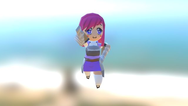 QQ 3D Model