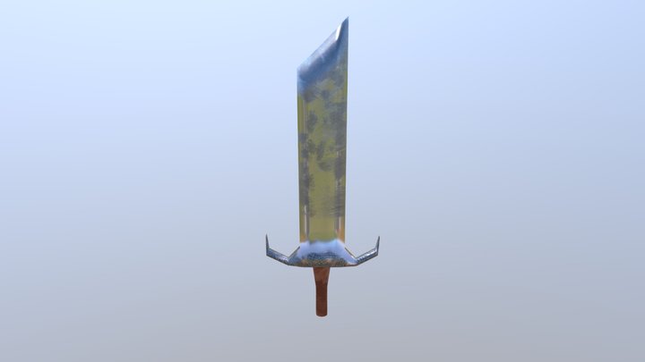 Sword prop texture 3D Model