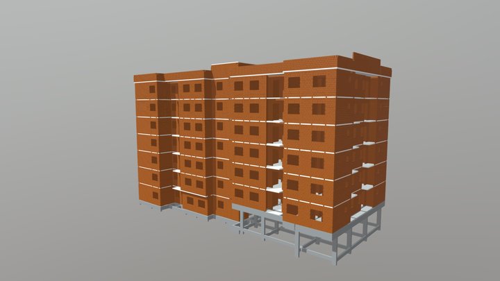 Residencial Vila Di Fiori - Bloco B 3D Model