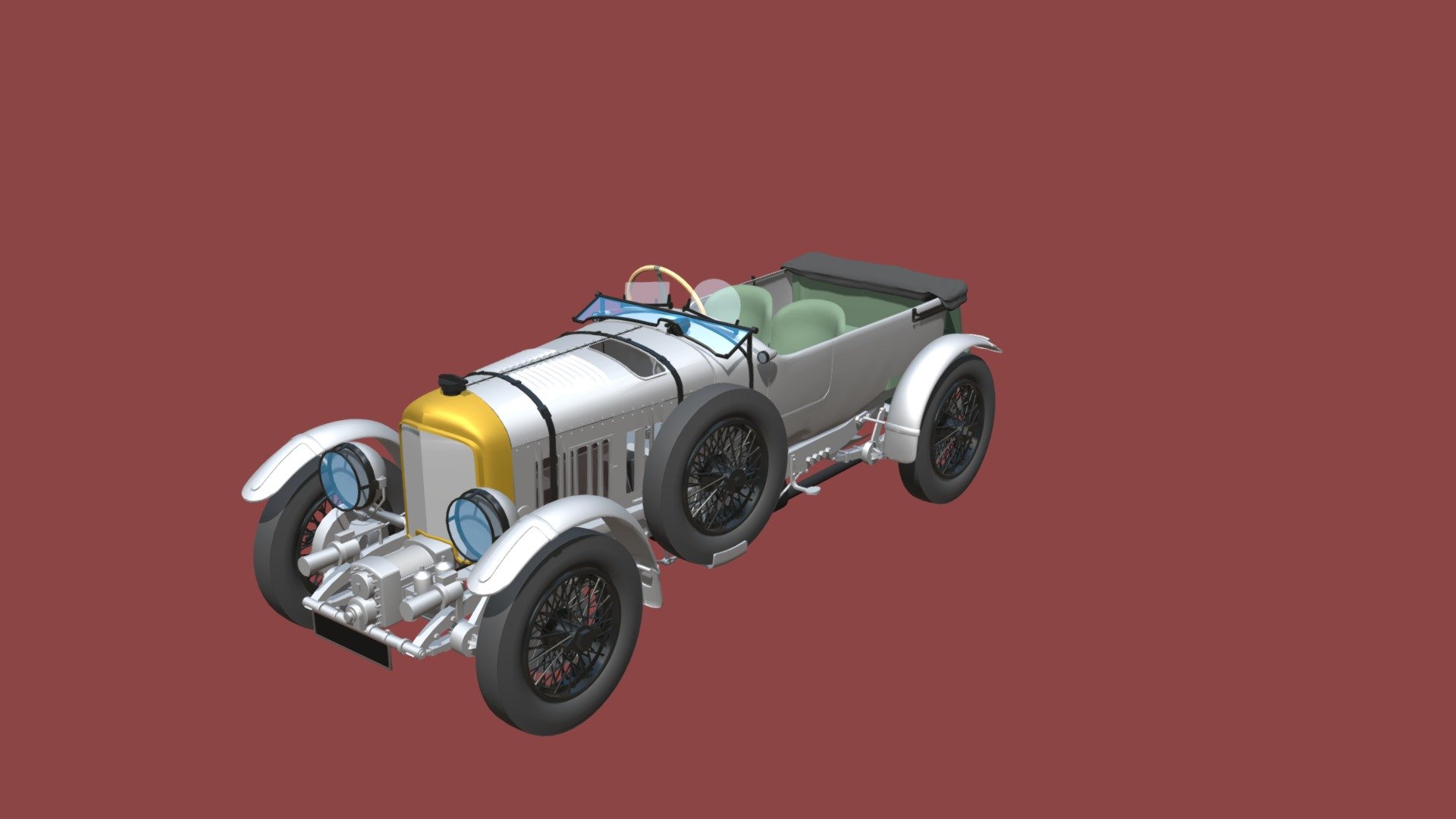 Bentley Speed Six '30 - Download Free 3D model by geevisual55 [c158f90 ...