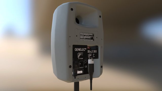 Studiobox Genelec 3D Model