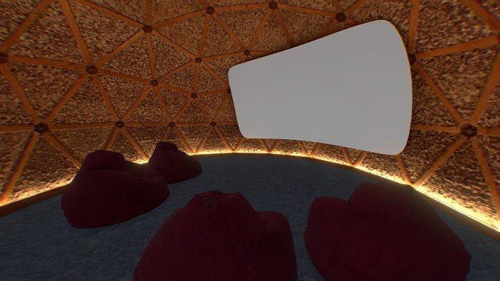 Cúpula Imersiva 3D Model
