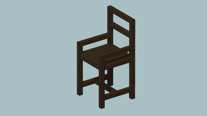 654230026 Chair Model 3D Model