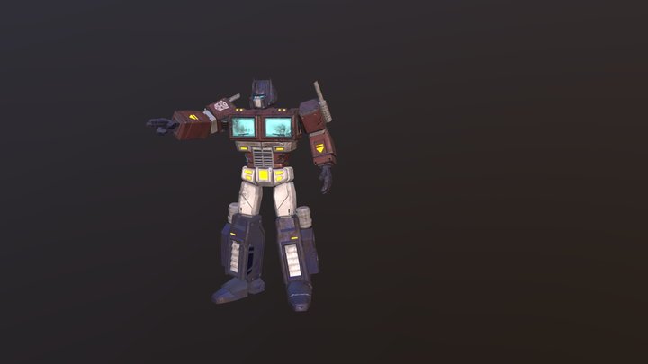 Optimus prime 3D Model