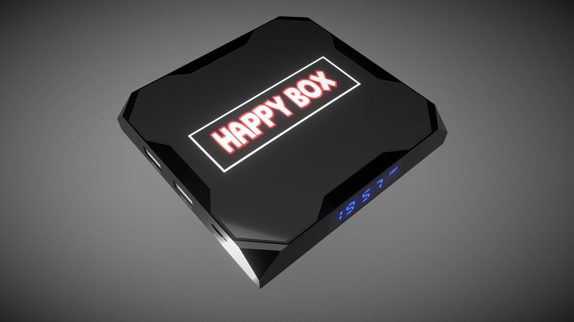 Happy Box - 3D model by mmodel [c15b6e0] - Sketchfab