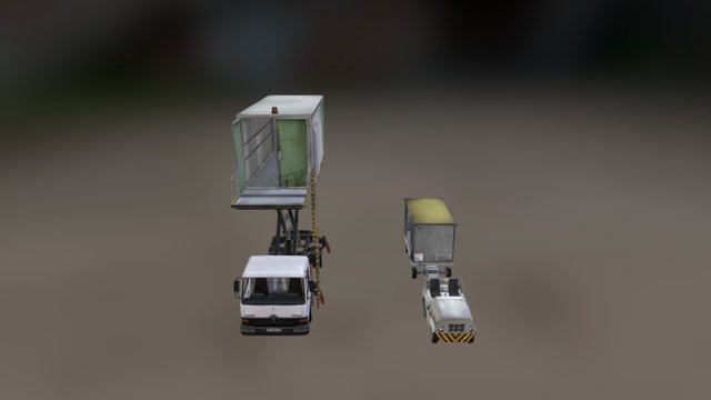 Assets Airport Vehicles-1 3D Model