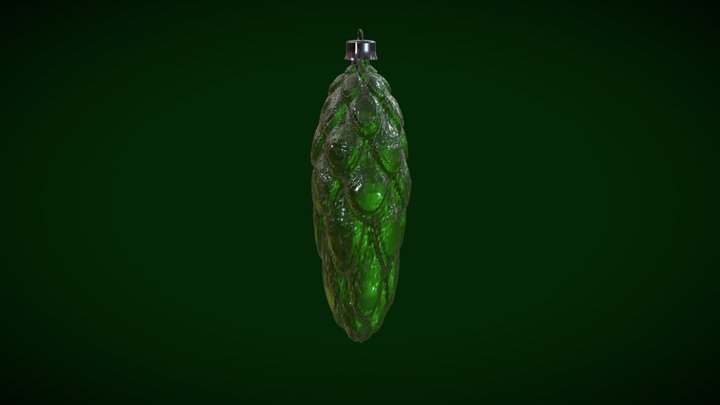 chrismass decoration: cone 3D Model