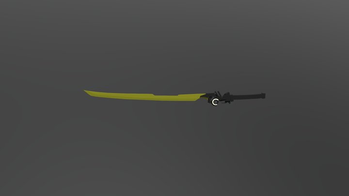 Cyberpunk Sword-Y 3D Model