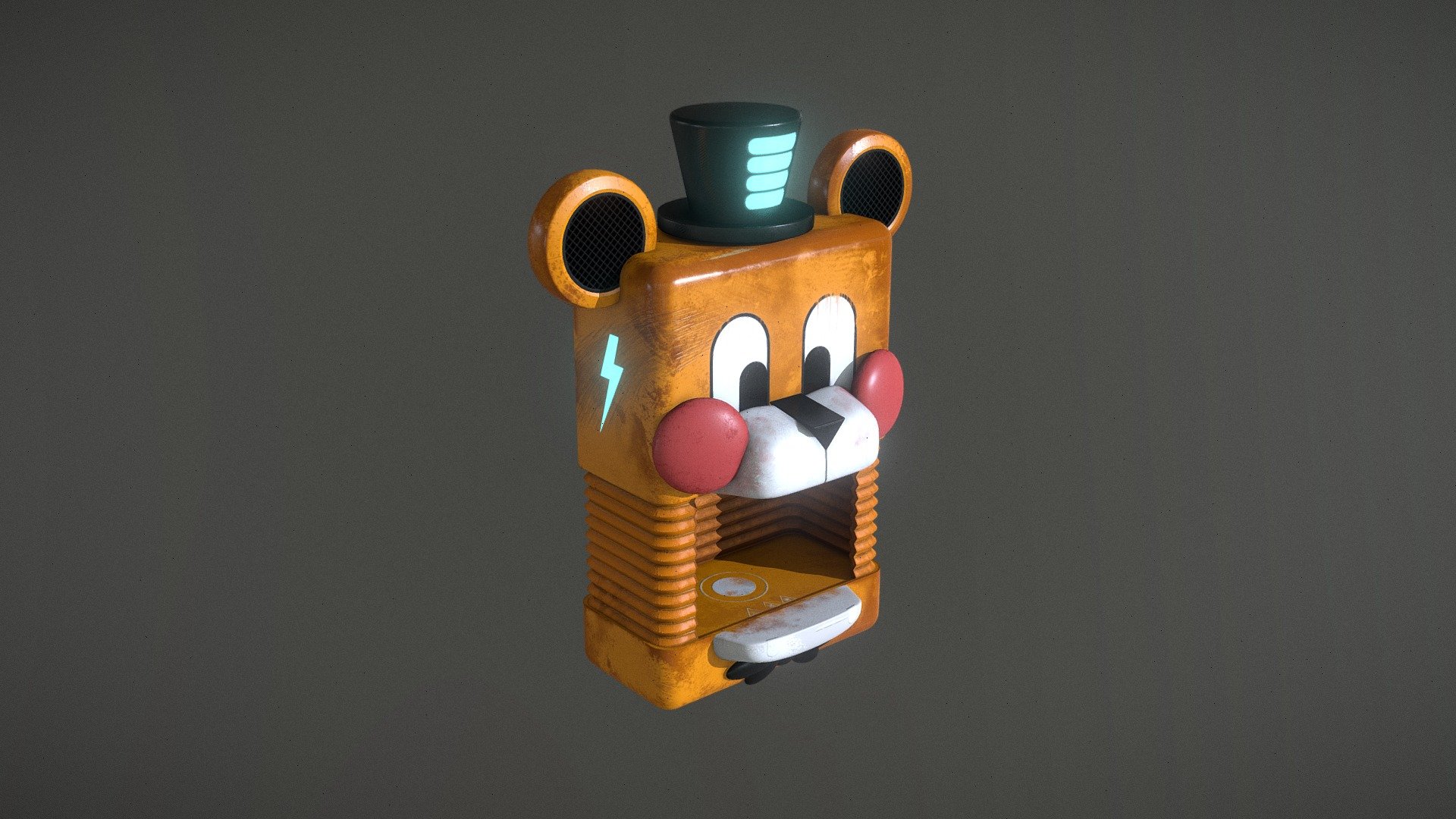 FNAF - Security Breach - Bullseye - Download Free 3D model by SanderTystad  [47db89c] - Sketchfab