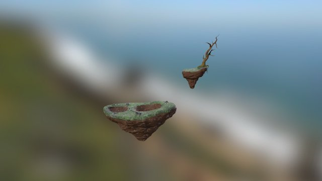 Tree Diorama 3D Model