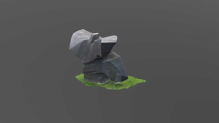 大對招右 3D Model