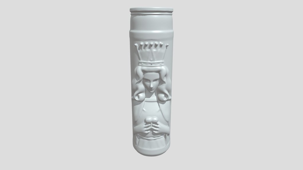 Religious saint candle image