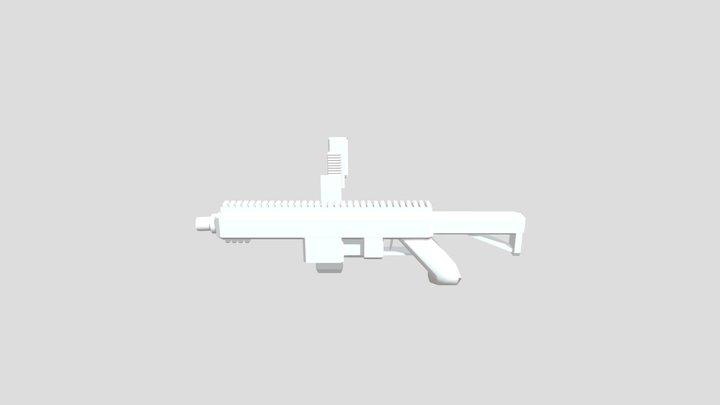 Gun 1 3D Model