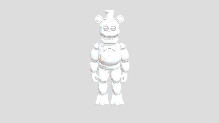 FNaF 2 Unwithered Freddy 3D Model