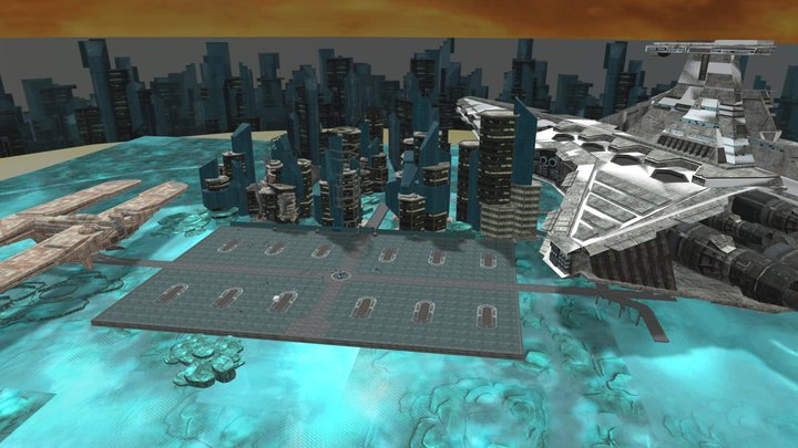 Christophosis Battleground 3D Model