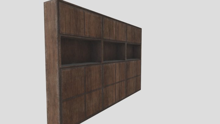 Black Hat Bandits - Cabinet 3D Model