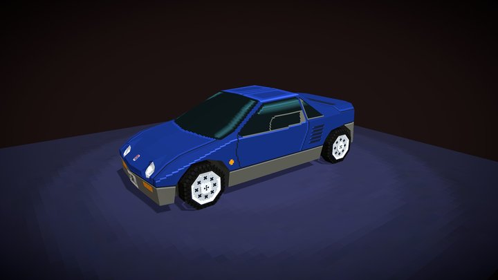 Autozam AZ-1 3D Model