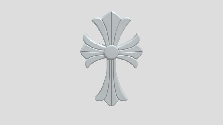 Decorative cross emblem