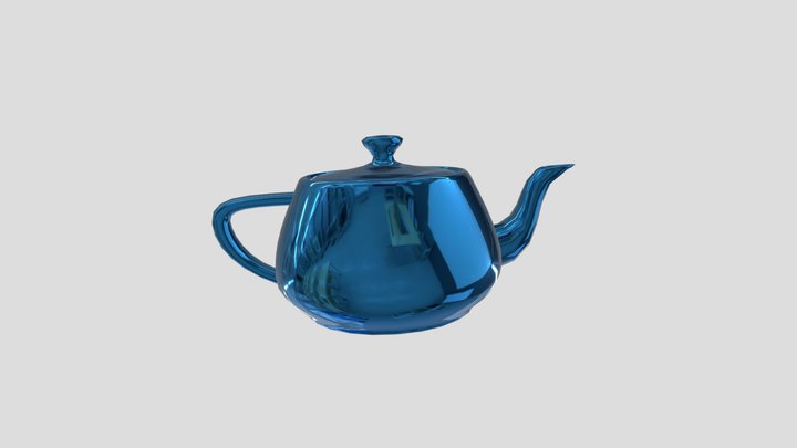 Teapotmetal 3D Model
