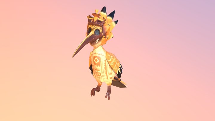 Echellier (Ladderbird) 3D Model