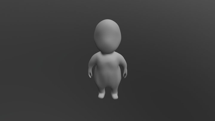 Mini Character 'male_normal' 3D Model