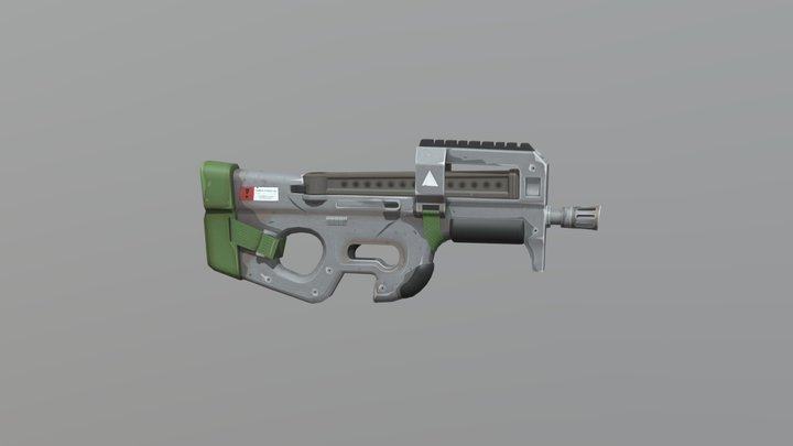 Fortnite - SMG 3D Model