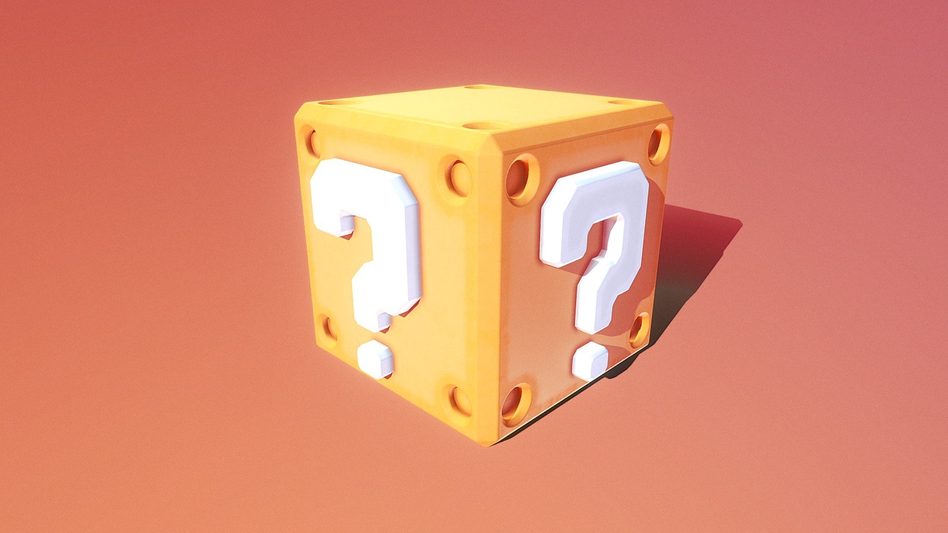 Lucky Block - Buy Royalty Free 3D model by Harold P. de Boer ...