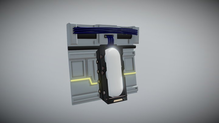 sleeping pod 3D Model