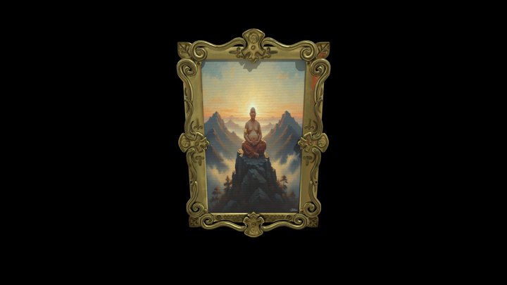 TheMonk_NFT 3D Model
