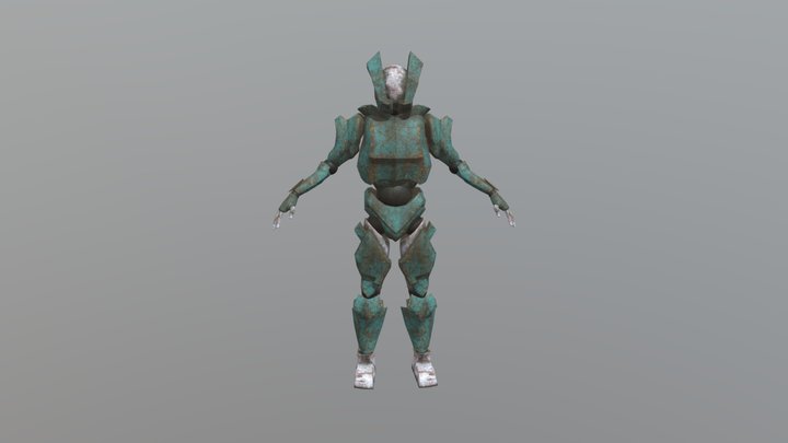 Enemy Robot 3D Model